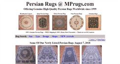 Desktop Screenshot of mprugs.com